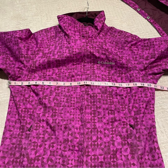 Columbia Outer West Interchange 3in1 shell jacket windbreaker Women’s Small - Picture 10 of 11